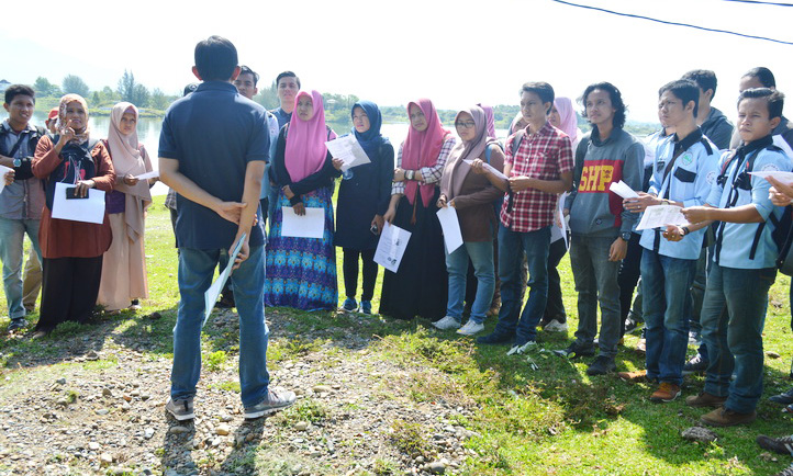 Kunjungan Mahasiswa Ke Waduk Keuliling, Kuta Cot Glie, Aceh Besar