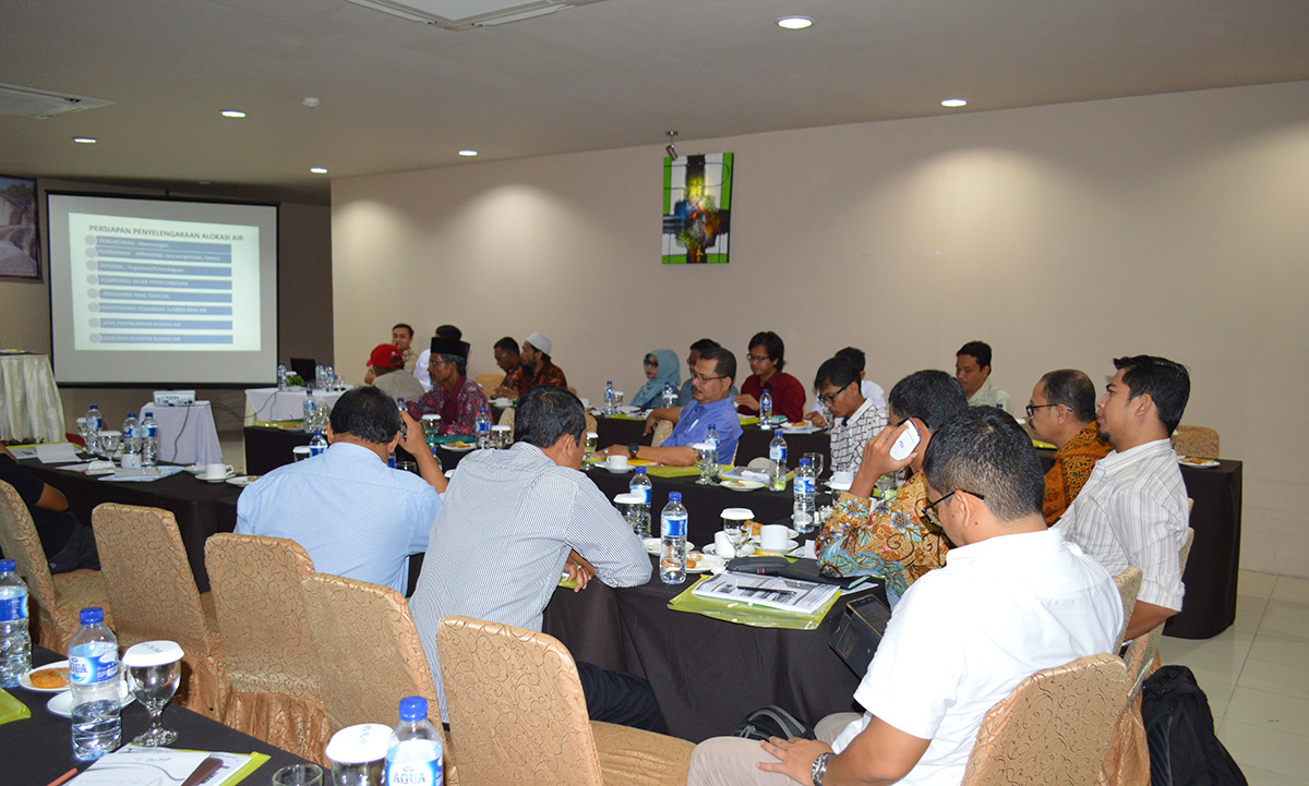 Sidang TKPSDA ke II dalam pengelolaan Wilayah Sungai (WS) Aceh Meureudu 2017