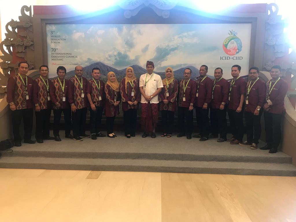 Delegasi BWSSI pada acara ICID di Bali