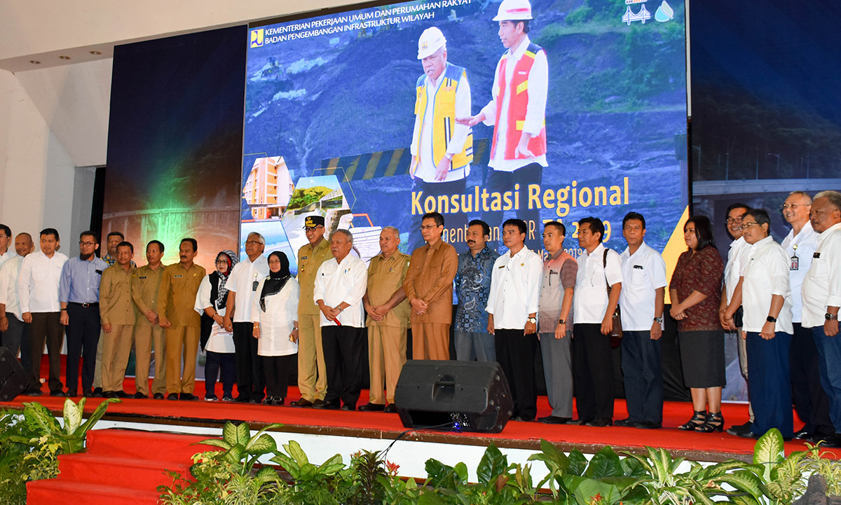 Konsultasi Regional Kementrian PUPR TA 2019 Wilayah Sumatera