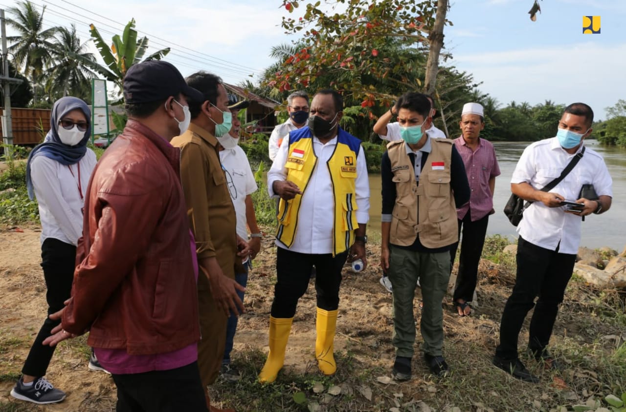 Kunjungan Wakil Menteri PUPR John Wempi Wetipo ke Aceh Utara dan Aceh Timur