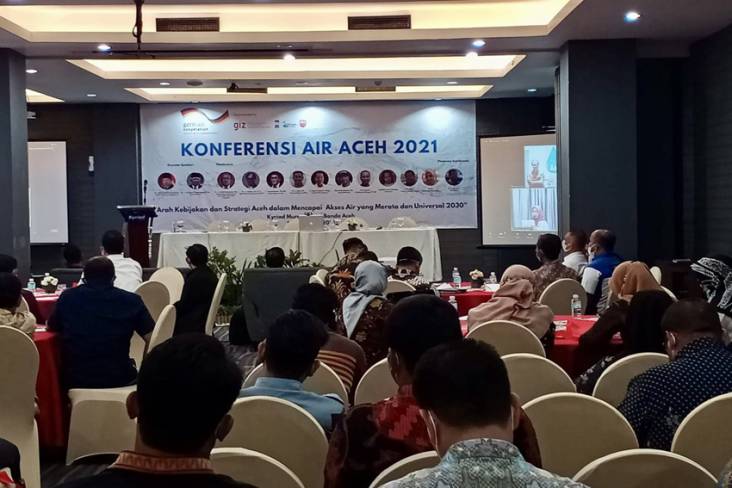 Konferensi Air Aceh (KAA) 2021 yang diadakan di Banda Aceh. 