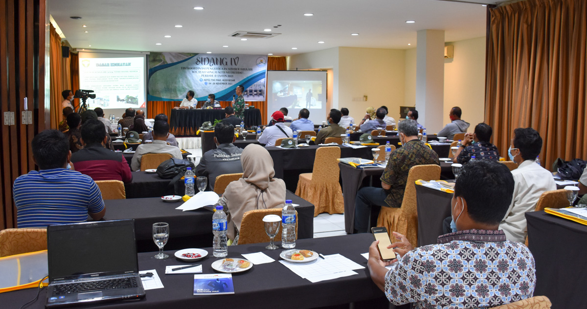 Kegiatan Sidang TKPSDA WS Aceh Meureudu