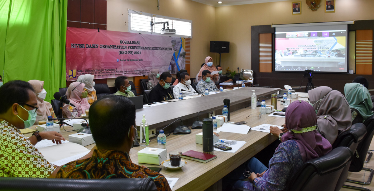 Sosialisasi River Basin Organization Performance Benchmarking Tahun 2021