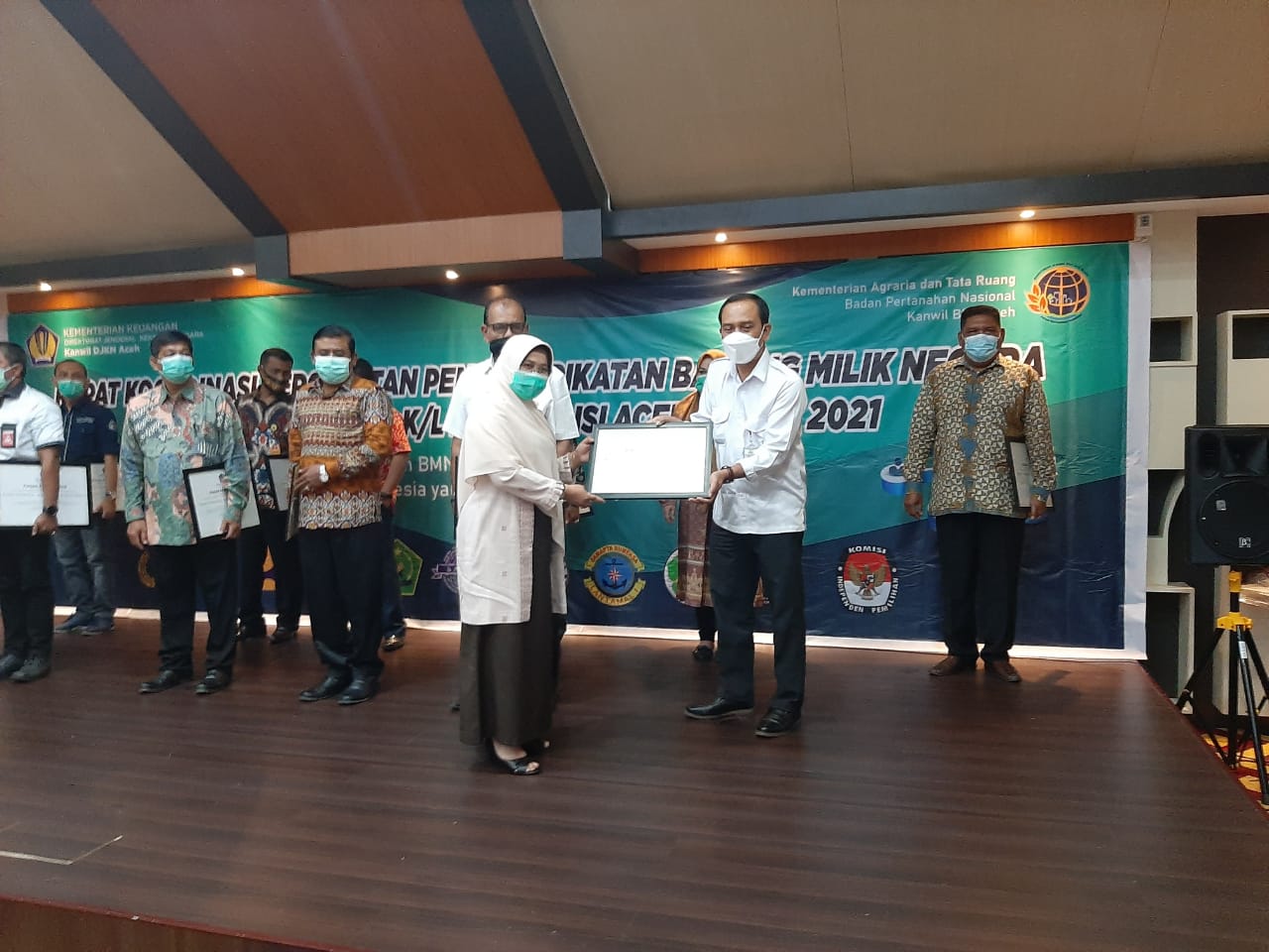 Unit BMN Terima Penghargaan dari Kantor Wilayah DJKN Aceh