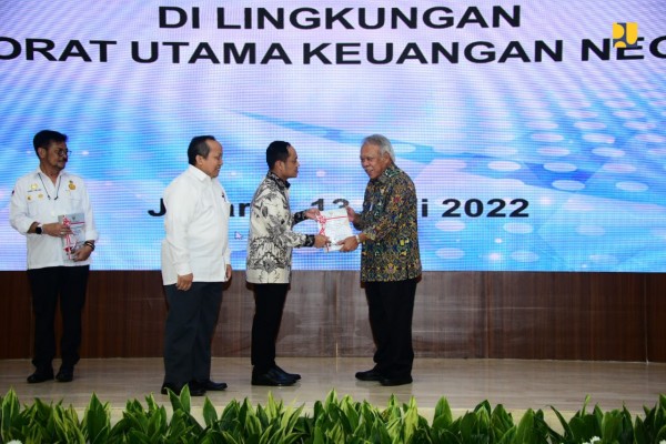 Laporan Keuangan Kementerian PUPR Tahun 2021 Wajar Tanpa Pengecualian