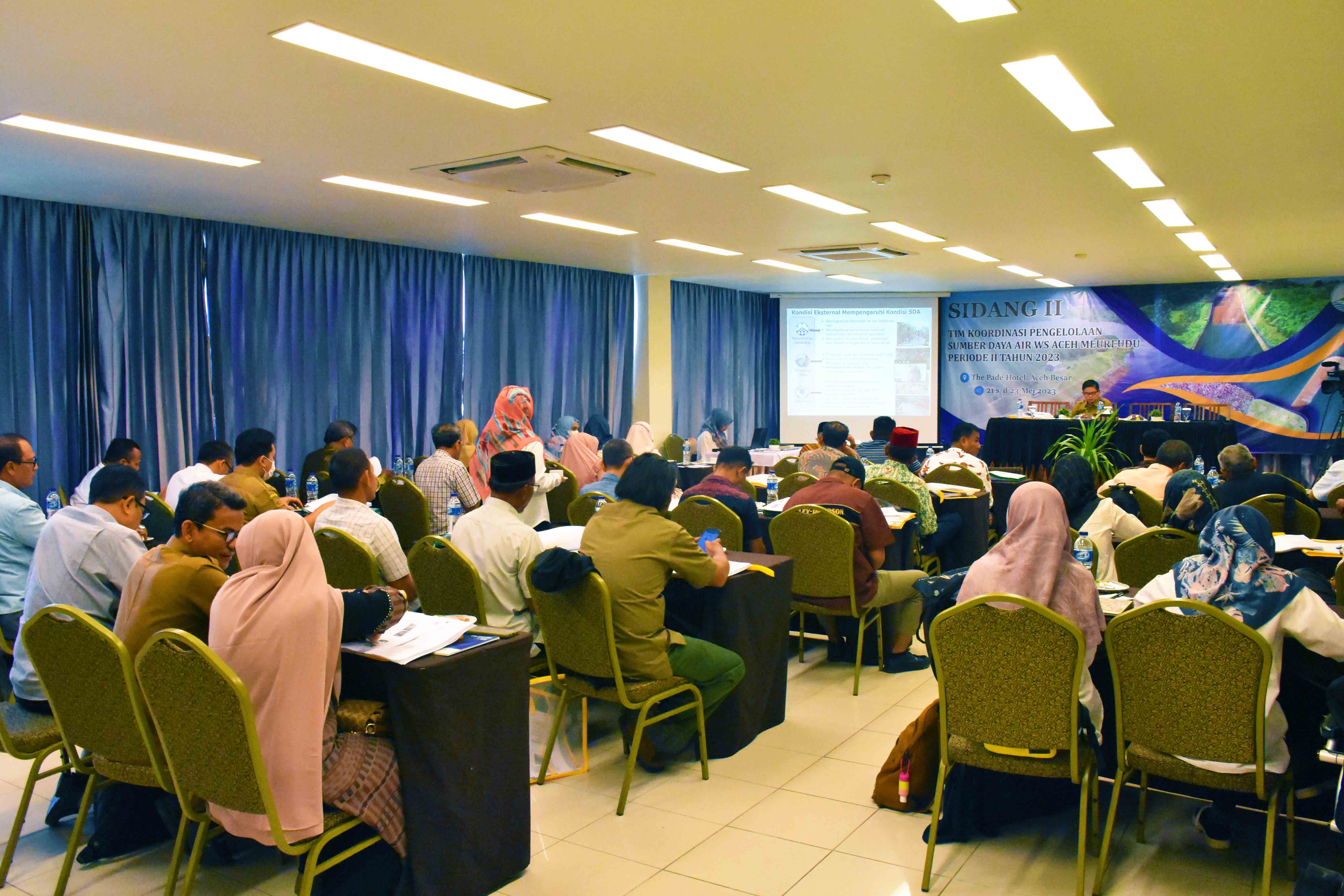 Sidang II TKPSDA WS Aceh-Meureudu Periode II Tahun 2023