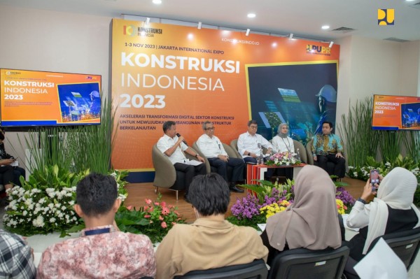 Gelar Konstruksi Indonesia 2023, Kementerian PUPR: Transformasi Digital dan Teknologi untuk Pembangunan Infrastruktur Berkelanjutan