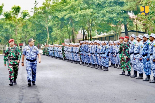 Wujudkan SDM Tangguh Fisik dan Mental, Kementerian PUPR Selenggarakan Bela Negara Bagi Kasatker, PPK dan Pokja PBJ